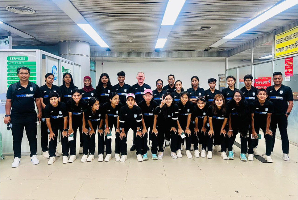 Bangladesh Women’s Team heads to Bangkok for FIFA Friendlies