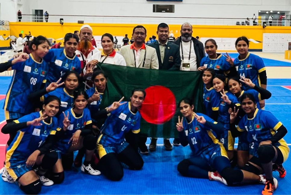 U-18 Girls’ Kabaddi Team win country’s first Asian Youth Games medal