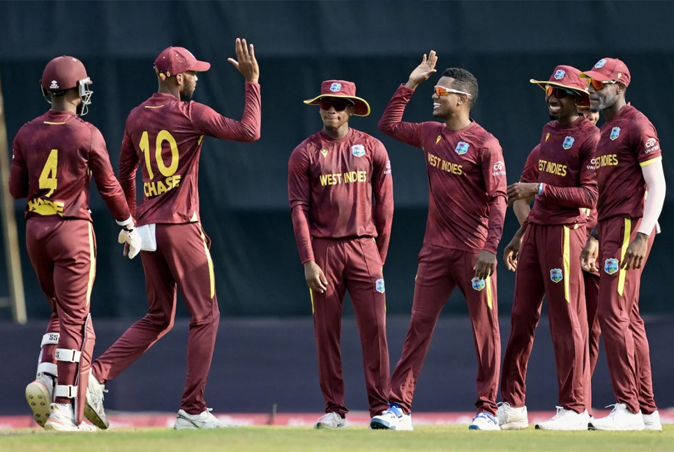 West Indies make history with 50-over spin attack