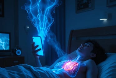 Bright lights at night a hidden threat to your heart health