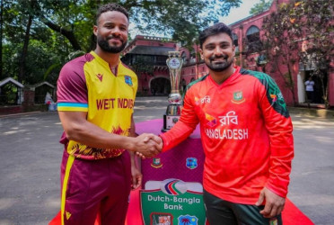1st T20: West Indies elect to bat first against Bangladesh