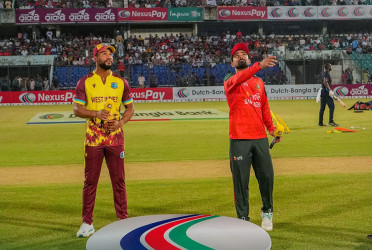 West Indies opt to bat first in second T20I