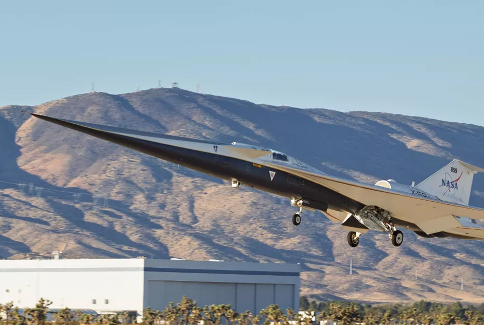 Quiet supersonic travel nears reality as NASA tests X‑59 jet