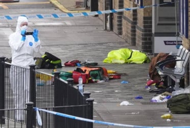 Two British nationals held over train stabbing