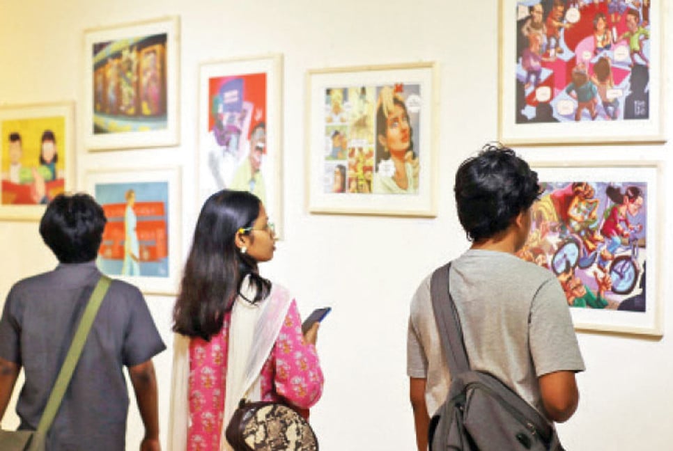 10-day “Cartoons for Equality” festival in Dhaka
