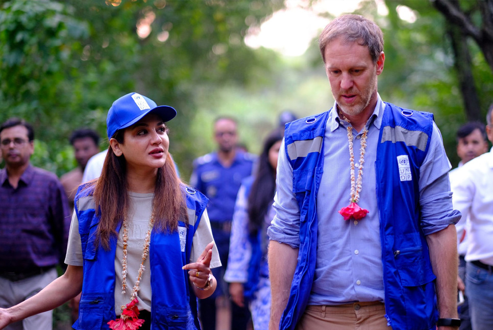 UN resident representative, goodwill ambassador visit climate-affected communities in Khulna