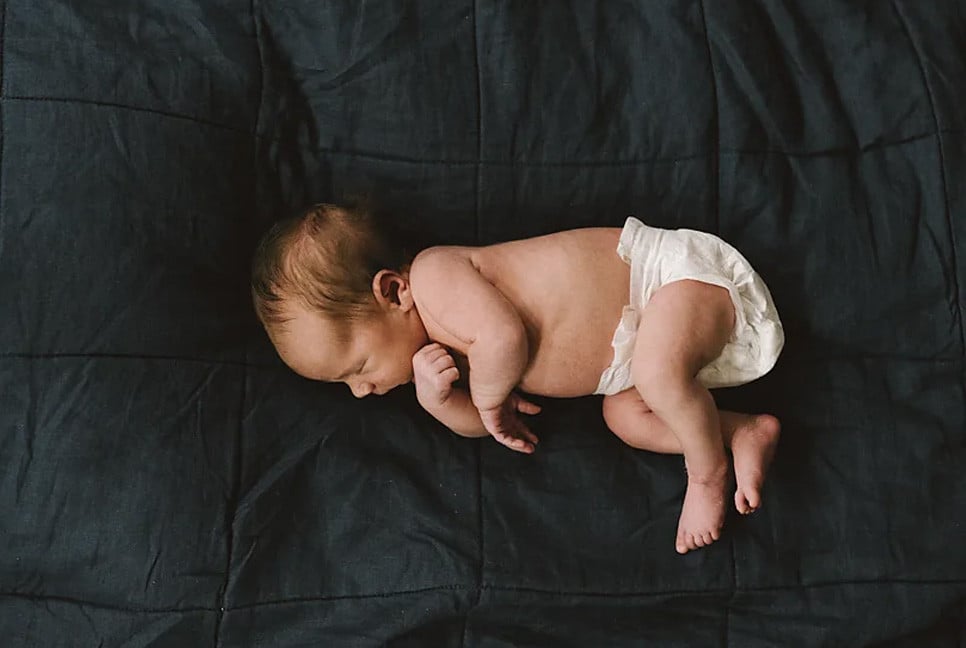 What a baby's first poo can tell you about their future health