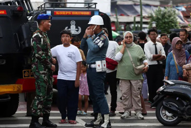 Blast injures 54 near school in Indonesian capital: police