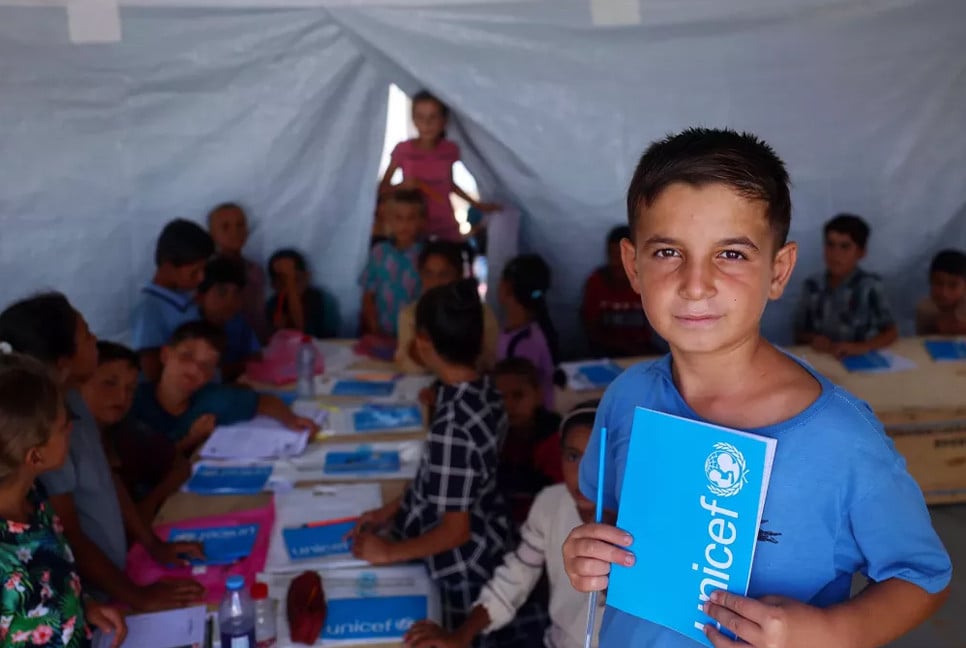 UNICEF ramps up efforts to get Gaza’s children back in school