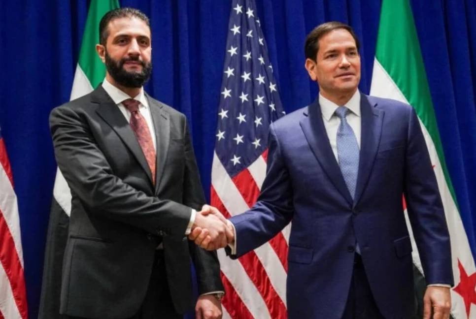 Syrian president al-Sharaa arrives in US for landmark visit