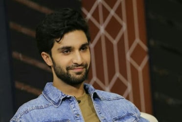 Pakistani actor Ahad Raza Mir now in Dhaka
