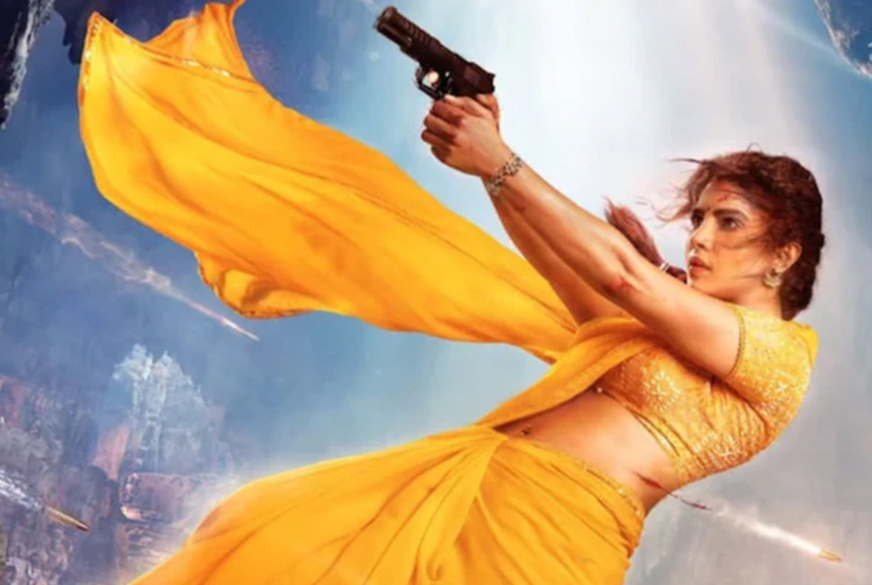 Priyanka Chopra unveils Mandakini character poster from SS Rajamouli’s Globetrotter