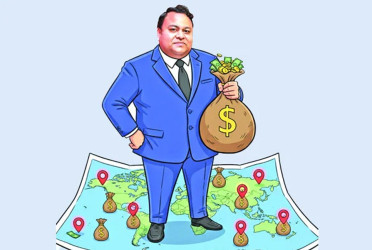 Looted money scattered home and abroad