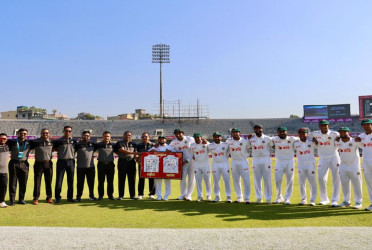 Mushfiqur marks 100th test with special jersey tribute