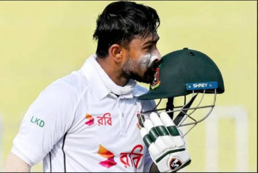 Litton Das confirms 5th Test century