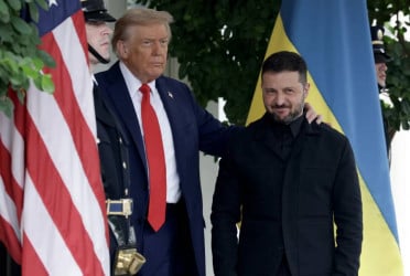 Ukraine calls for Trump-Zelensky meeting this week