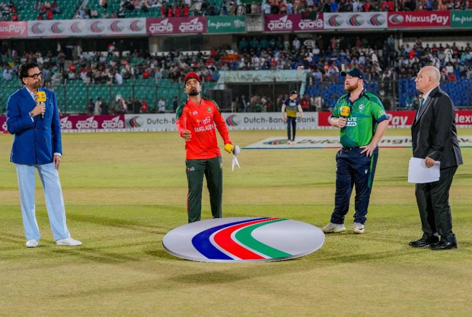 1st T20I vs Ireland: Bangladesh opt to bowl first