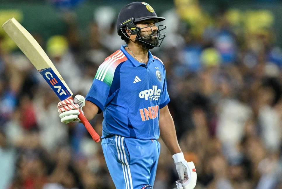 Rohit sets new ODI six-hitting record