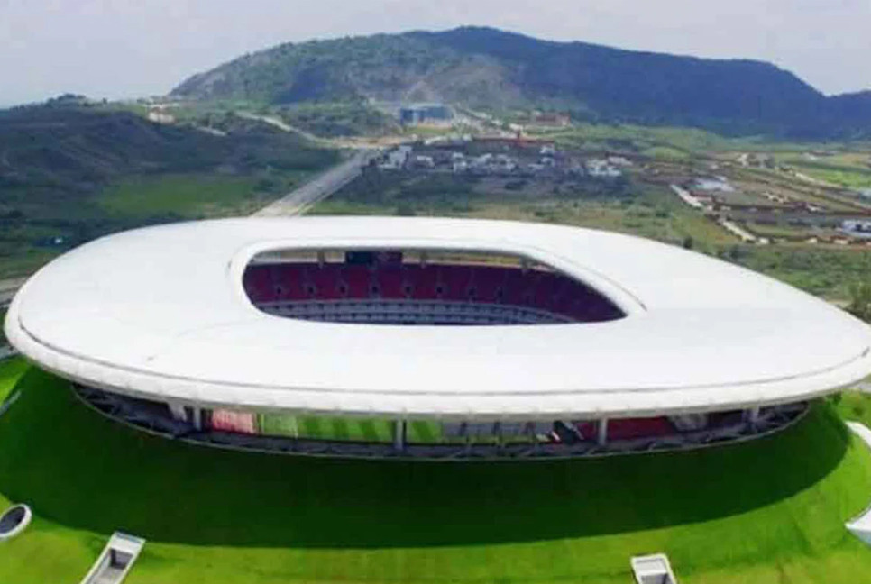 Almost 500 bags containing human remains discovered next to a World Cup stadium in Mexico