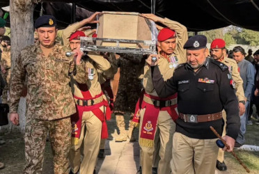 Bomb kills three Pakistani police officers close to Afghan border