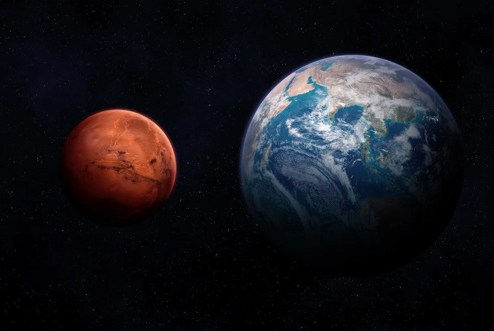 Time travels faster on Mars than on Earth, and here's why