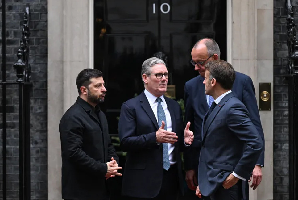 Efforts to end Russia’s war at ‘critical moment’: Ukraine’s European allies