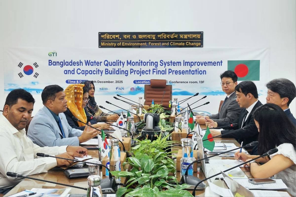 Govt to launch automated river water quality monitoring system with Korean support