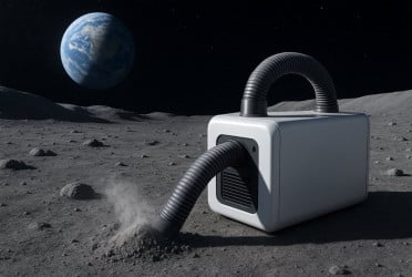 AI-powered device converts moon dust into energy, unveiled by Blue Origin