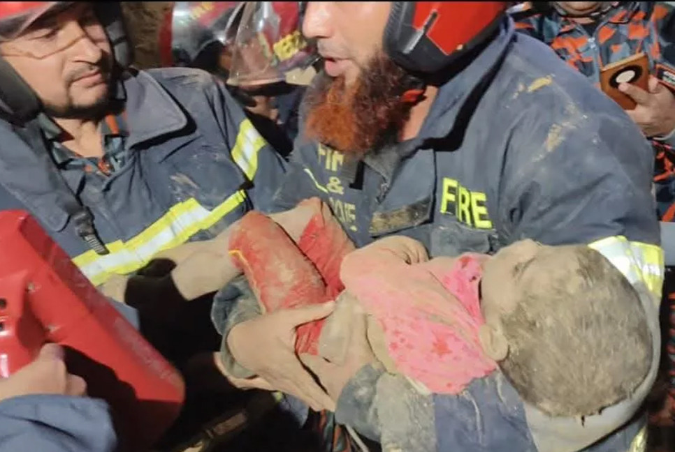 Two-year-old retrieved after 32 hours trapped in Rajshahi deep well