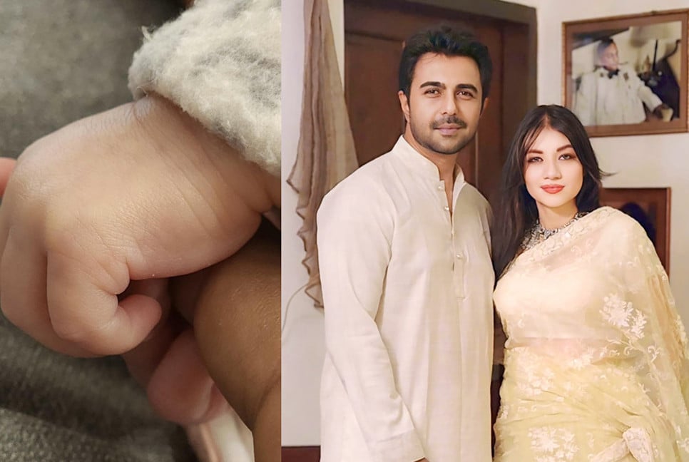 Apurba, wife Shamma welcome baby girl