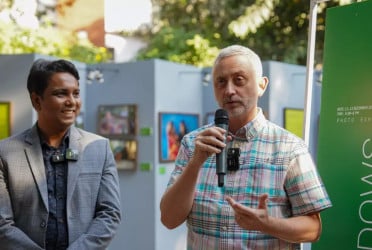 Ambassador Miller underscores women’s leadership at Oxfam photo exhibition