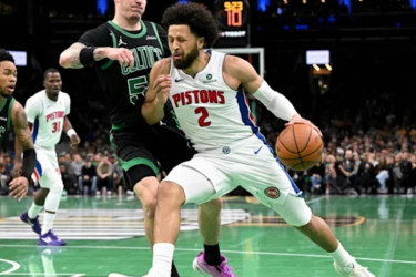 Cunningham leads Pistons past Celtics