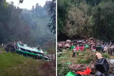 10 dead, 32 injured in bus crash in Veracruz, Mexico