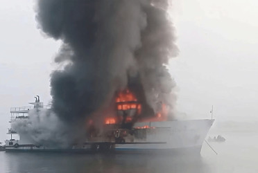Fire breaks out on tourist vessel “The Atlantic Cruise”