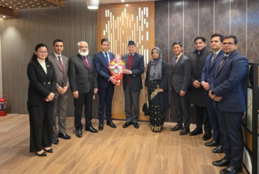 Nepal FM arrives to join Khaleda Zia’s funeral