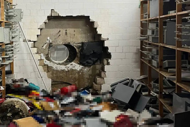 Thieves steal millions from German bank vault in early morning heist