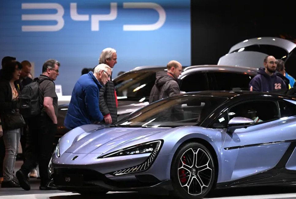Tesla loses place as world’s top electric vehicle seller to China’s BYD