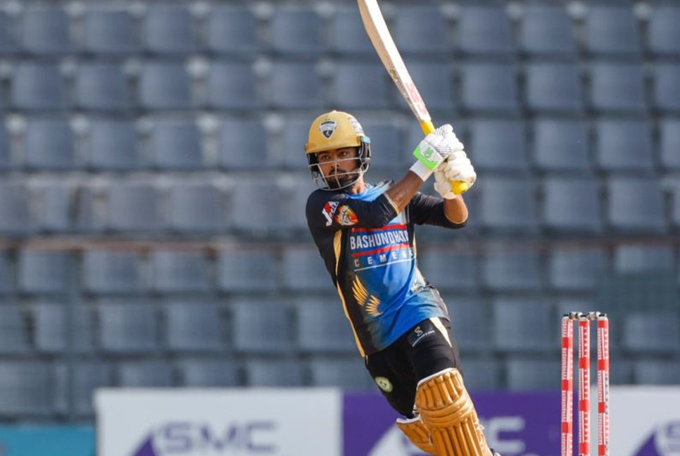 Hridoy fires unbeaten 97 as Rangpur post 178