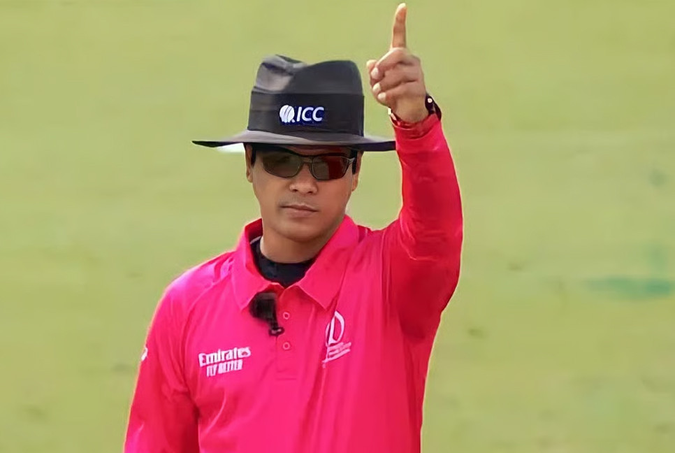 Bangladeshi umpire officiates in India amid deepening diplomatic rift