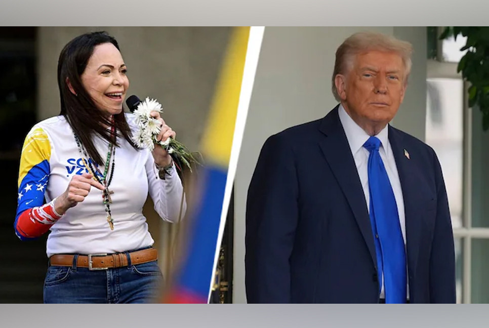 Trump to meet with Venezuelan opposition leader Machado