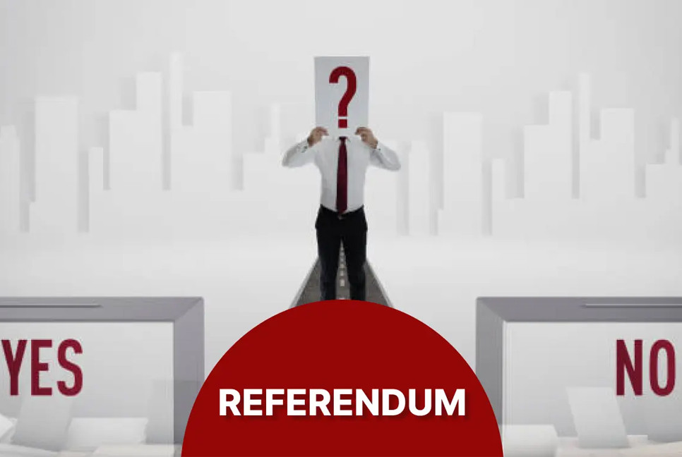Debate over govt neutrality in the referendum