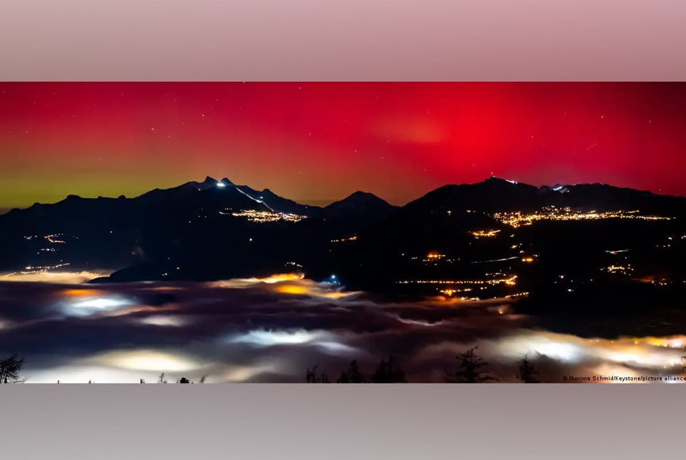 Northern lights dazzle US, Europe amid intense solar storm