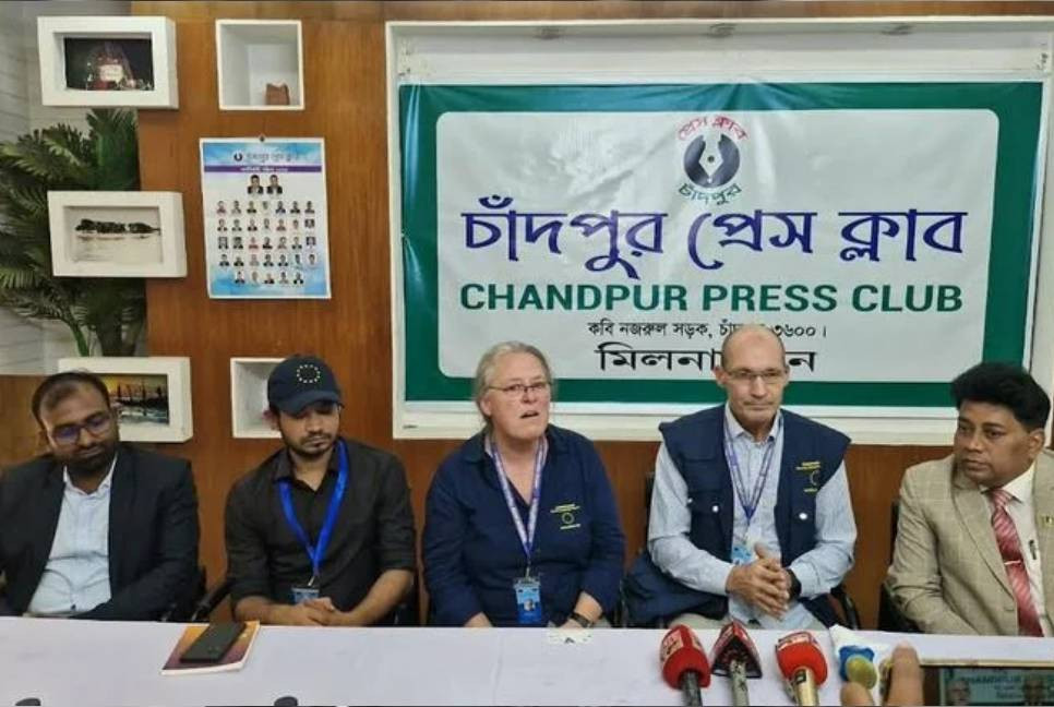 EU election observer team visits Chandpur