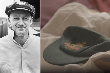Bradman's 'Baggy Green' cap sells for $460,000 at auction