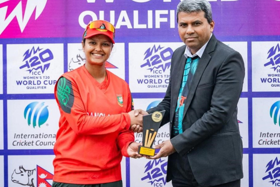 Bangladesh women edge closer to T20 World Cup with win over Thailand