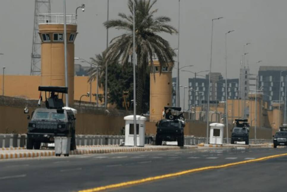 Blast reported near US diplomatic facility in Iraq