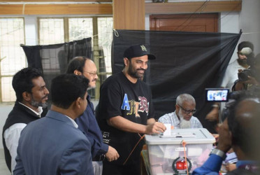 Voted for first time in my life: Tamim Iqbal