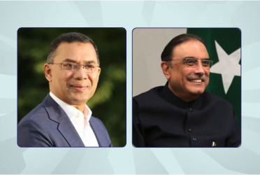 Pakistan President Zardari congratulates Tarique Rahman