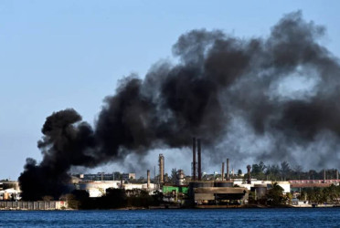 Fire breaks out at Havana refinery as Cuba grapples with fuel crisis