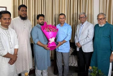 Tarique visits Nahid’s residence